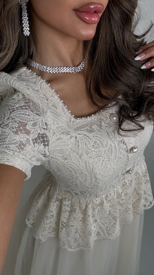 Ivory Radiance Dress