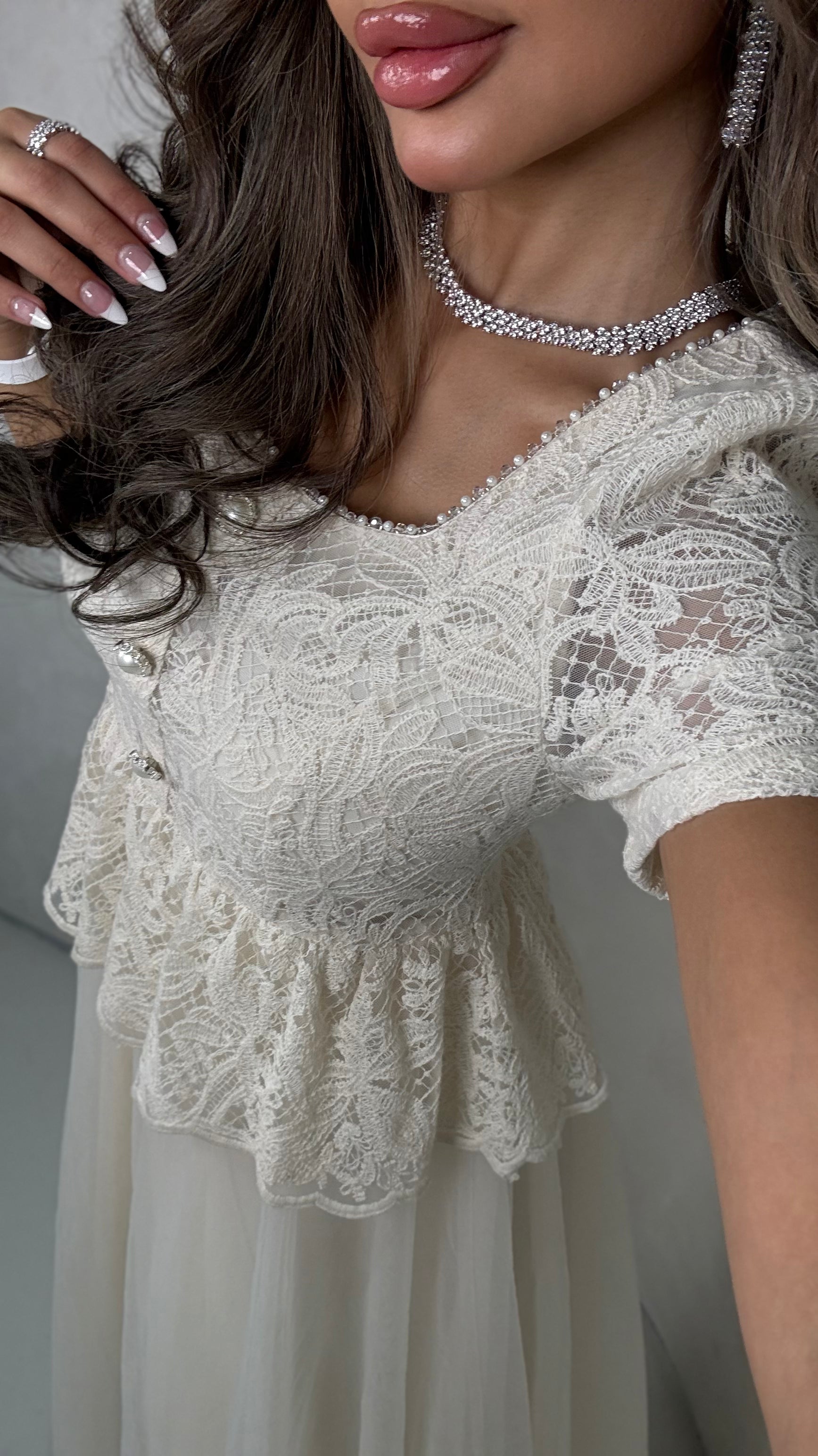Ivory Radiance Dress