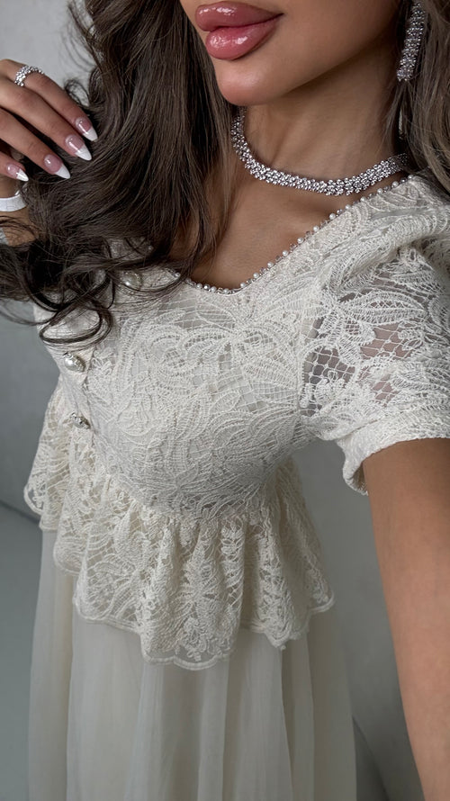 Ivory Radiance Dress