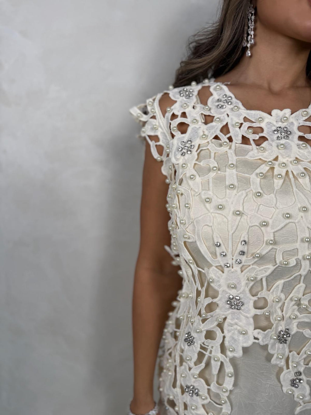 Luxury Blossom Dress